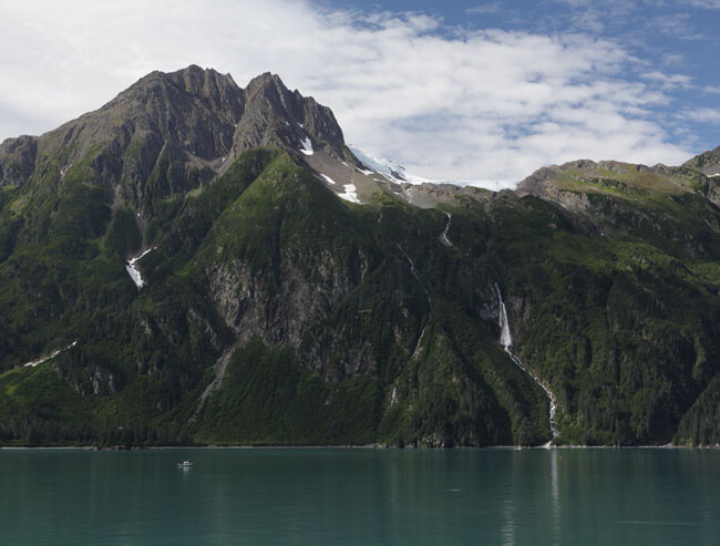 a green fjord