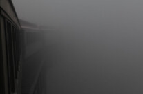 misty train